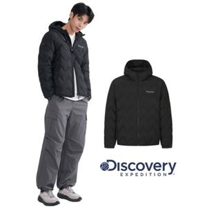 디스커버리 25F W 겨울 남성 DMDJ83056BKS 티베른튜브구스다운경량패딩