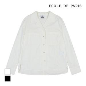 [에꼴드파리][에꼴드파리] 포켓디자인 셔츠블라우스_RB23WBA001Z