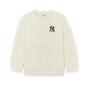 MLB키즈 스트릿 로고 아트웍 기모 맨투맨티셔츠 (7AMTB145650CRS)