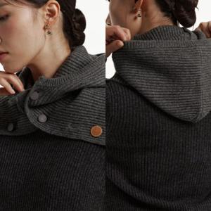 [헤지스ACC] 그레이 캐시미어혼방 바라클라바 HIMU5F213G2