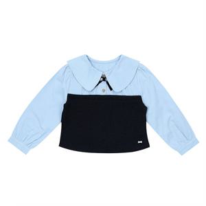 [티파니(정상)](T45KAB010)-블루 뷔스티에 BL