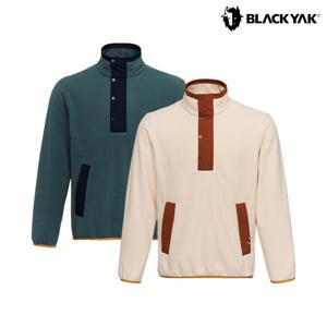 블랙야크 남녀공용 히말라야 플리스 아노락 후리스 긴팔 티셔츠 1BYZTWU901