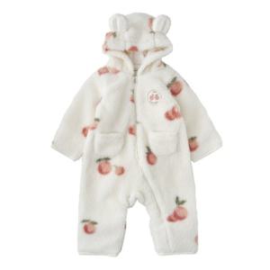 M밍크뮤D 25FW (OR)베베오렌지수채화퍼우주복 겨울아우터 (35C1360101)