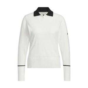 아디다스 골프 여성 25FW 롱 슬리브 니트 폴로 셔츠 JM7132