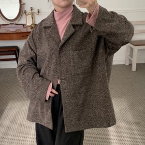 나야홍 / 빅사이즈 510 레가시헤링본카라남방 DMOT292