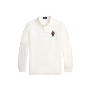폴로 랄프로렌 베어 자수 긴소매 폴로 셔츠 710981793