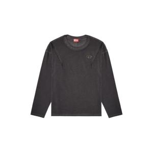 25 FW 디젤 X 서그 클럽 로고 장식 프린지 디테일 티셔츠 P015800SPCJ TP443520313