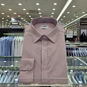 [레노마셔츠]슬림핏 미니멀 핀 체크 RPFSL0534