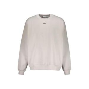 25 FW 오프화이트 로고 프린트 긴소매 스웨트셔츠 44MBA054G5F00F TP443768640