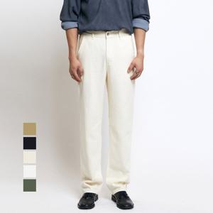 (GS) 럭스골프 남녀공용 스트리트 뒷밴딩 릴렉스 테이퍼드 코튼 팬츠 SQ25A523