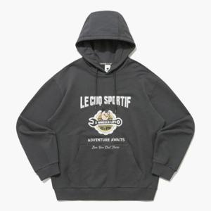 [르꼬끄]르꼬끄후드티 TQT QP423CHDO1-DGR [백야드빌더 x 르꼬끄