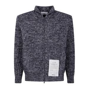 발란타인 리브 니트 숄 칼라 집업 가디건 B4K181 3W043 95081