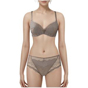 [비비안(언더웨어)](TPE) 반짝반짝 스팽글 레이스 꾸띄르 브라 올레이스팬티세트 BR977ABP977AL