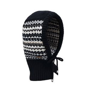 [몽버디] 노르딕 니트 바라클라바 BLACK