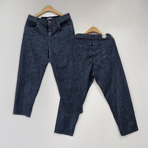 나야홍 / 빅사이즈 510 히든밴드스판배기청바지 DLOT317