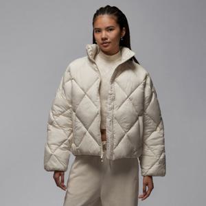 M 나이키패딩 OQC HV0418-104 조던 브루클린 여성 퀼팅 패딩 재킷