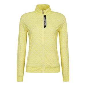 파리게이츠골프자켓 NQC 521C3TF064_LM 여성 로고 패턴 냉감 집업 티셔츠