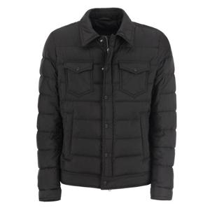 25FW 라 데님 LA DENIM 패딩 자켓 블랙 PI011ULE 12456Z 9300