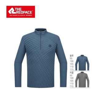 [레드페이스]남성 흡습 속건 기능성 짚업티셔츠 REWMTSF23013