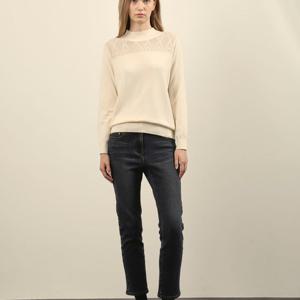 [올리비아로렌]VOBBL4W9211 레이스요크풀오버