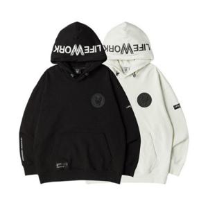 M 라이프워크후드티 CQK LW223HD311 원형 와펜 후드