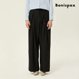 [보니스팍스] 모던 핀턱 와이드 슬랙스 (XPAPT006M0)