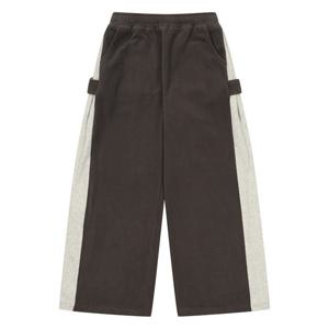 [소이][겨울]사이드 폴딩 후리스 와이드 바지 25W0755