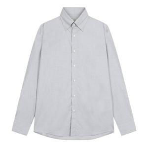 [지이크]코튼 스냅버튼 드레스 셔츠 그레이 PJBAH5507 B