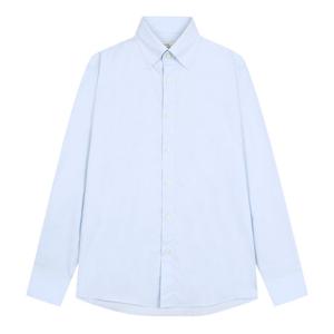 [지이크]코튼 스냅버튼 드레스 셔츠 블루 PJBAH5506 B