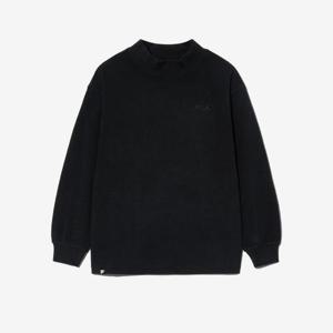 [휠라키즈]베이직 목폴라 티셔츠 (FK2RLG4101X_BLK) .