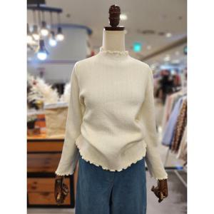 스테파니 세이브존01 융기모 반목 니트 A25SW5433