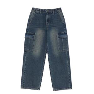 리트머스 HC38 오픈 밴딩와이드 카고 데님팬츠 LP9DU910