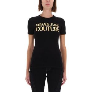 베르사체 반팔 티셔츠 79HAHT02 CJ03TG89 BLACK