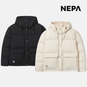 네파 여성 푸퍼 숏패딩 프리미엄 후드 캐쥬얼 구스 다운 7L82067