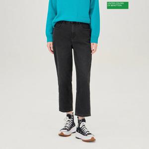 베네통 백밴딩 포켓 배기 데님 팬츠 BADP54461