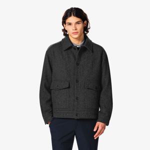 라코스테 공식 남성 퀼팅 안감 울 드리즐러 자켓 BH533E-55N CCA