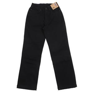 [뱅뱅]여성 속밴드 밍크 기모 루즈핏 스판 블랙 진 FQL871