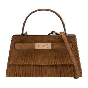 토리버치 프린지 스웨이드 탑 핸들 숄더백 175019 200 WILD TAB