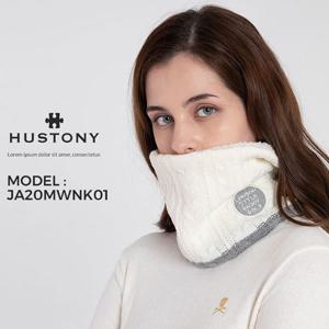 휴스토니 꽈배기 고급 니트 방한 넥워머 (남녀공용)