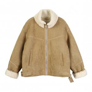 플라스틱아일랜드  (PR4MJ202) 퍼카라 무스탕 자켓