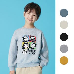 탑텐키즈 MKG1TR3801 공용 펠릭스 플리스 스웨트셔츠
