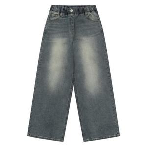 더센트럴 소이주니어 TC01 오버와이드 기모 블루진 25W0256