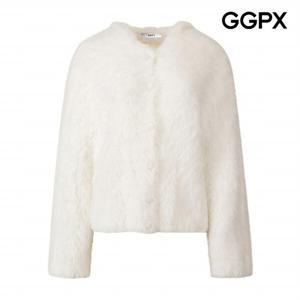 [GGPX] 포근 퍼 후드 버튼 가디건 (GPBKG009F)