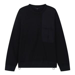 [파렌하이트]우븐 패치 맨투맨 FJIBH3101 B