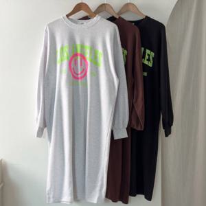 나야홍 / 빅사이즈원피스 V626L511 로스스마일롱원피스 LI