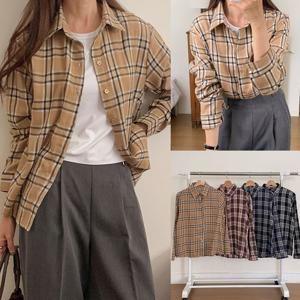 나야홍 / 위쉬몰 TC 클래식체크카라셔츠(V648H511) 빅사이즈