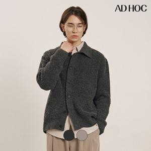 [애드호크]남성 버튼 칼라넥 루즈핏 카디건 HB9GD02