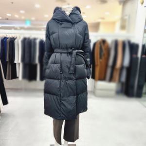 [KL]후드 벨티드 롱 구스다운 KDHCPL0100