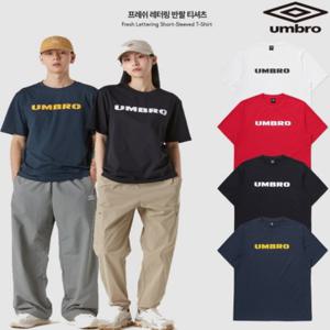 [엄브로]프레쉬 레터링 반팔 티셔츠 UQ121SRS15 4종