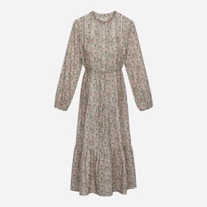 [써스데이아일랜드][여성]플라워 기모 티어드 원피스(T258MOP243W)